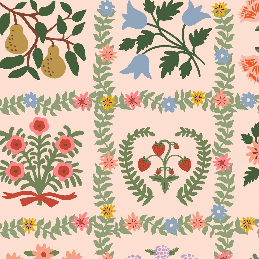 Default Garden Album in Pink CANVAS - Gracie - Rifle Paper Co