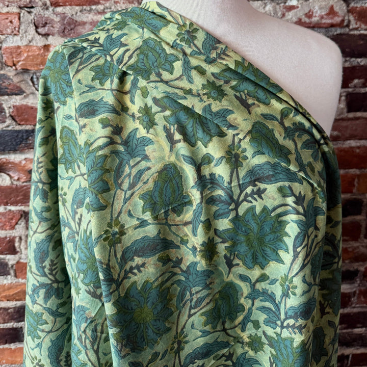 Default Garden Greens - Blockprint from India