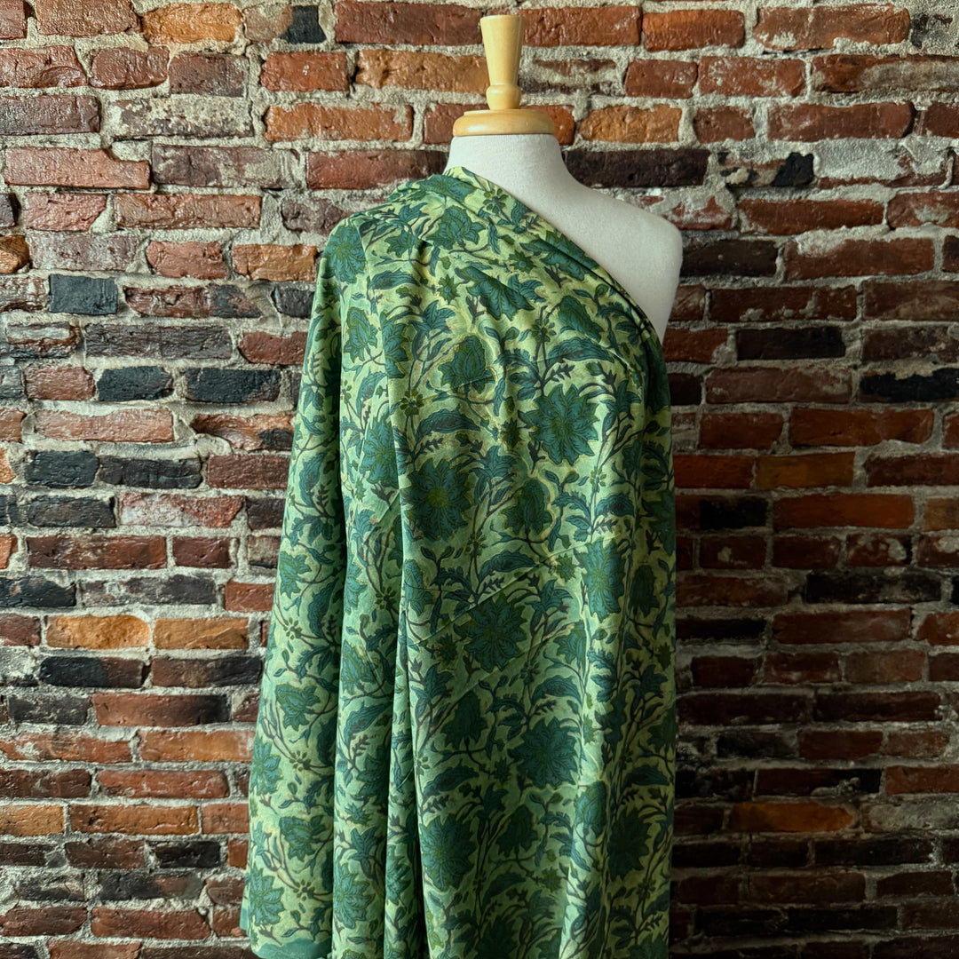 Default Garden Greens - Blockprint from India