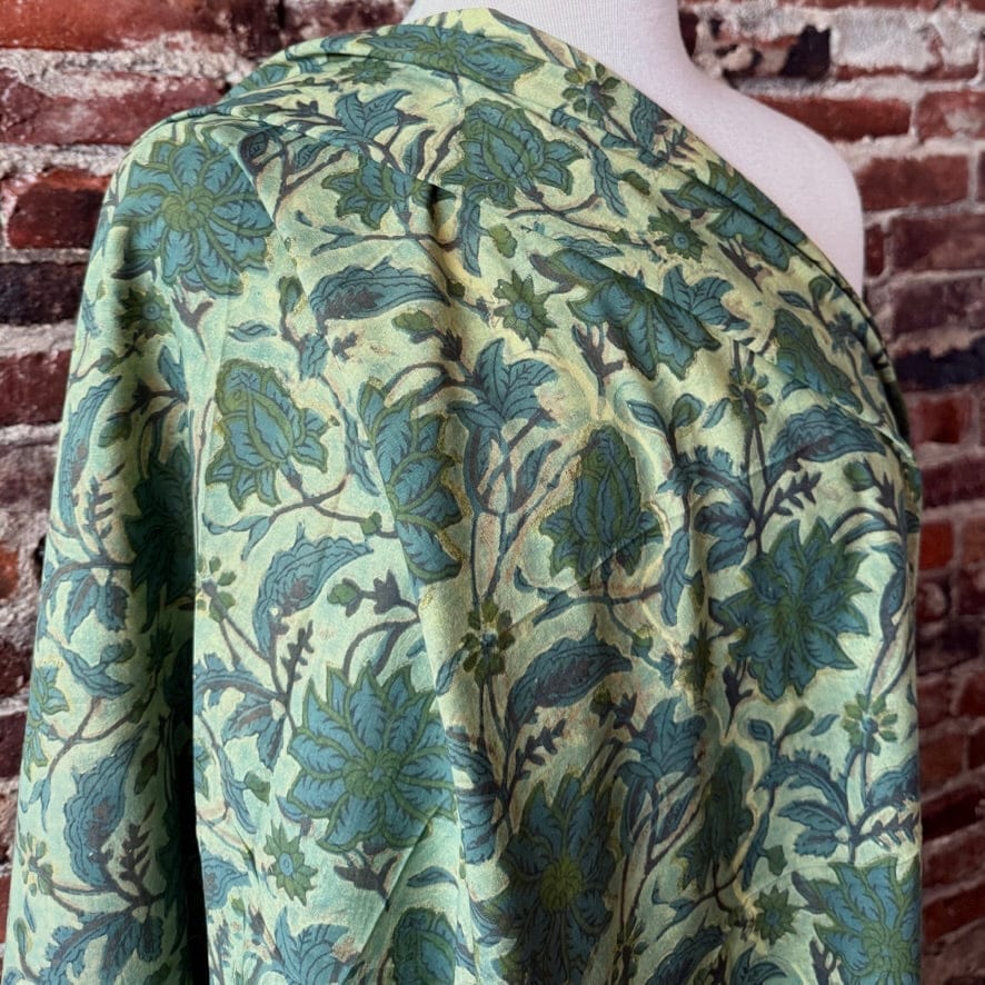 Default Garden Greens - Blockprint from India