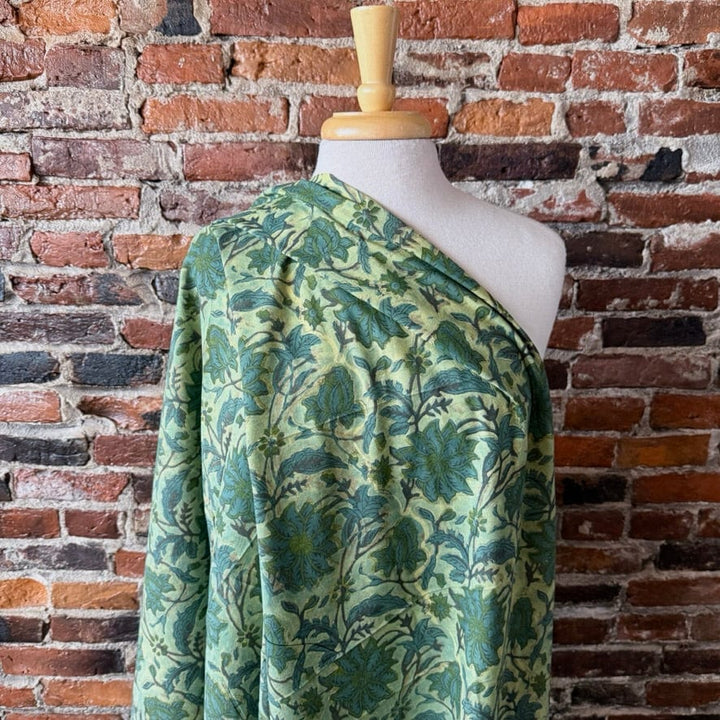 Default Garden Greens - Blockprint from India