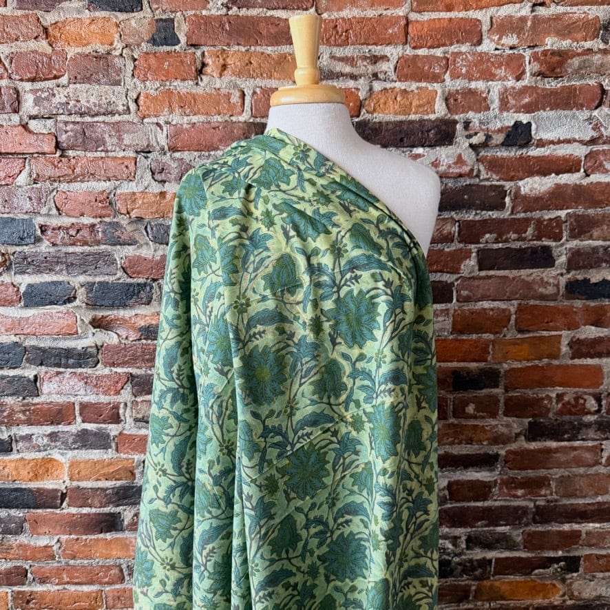 Default Garden Greens - Blockprint from India
