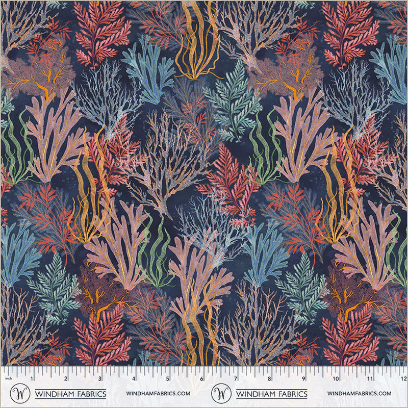 Default Garden Reef in Deep Blue - Deep Blue