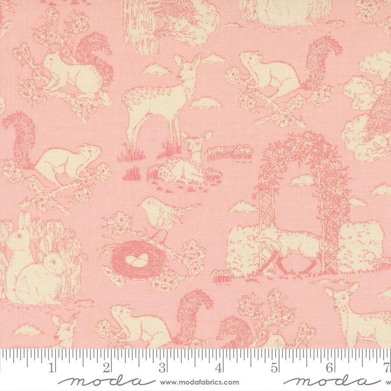 Default Garden Toile in Petal - My Secret Garden