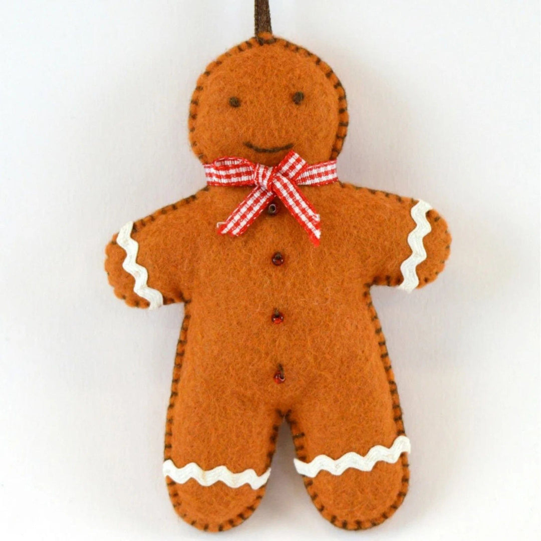 Default Gingerbread Ornament - Corinne Lapierre Embroidery Kit