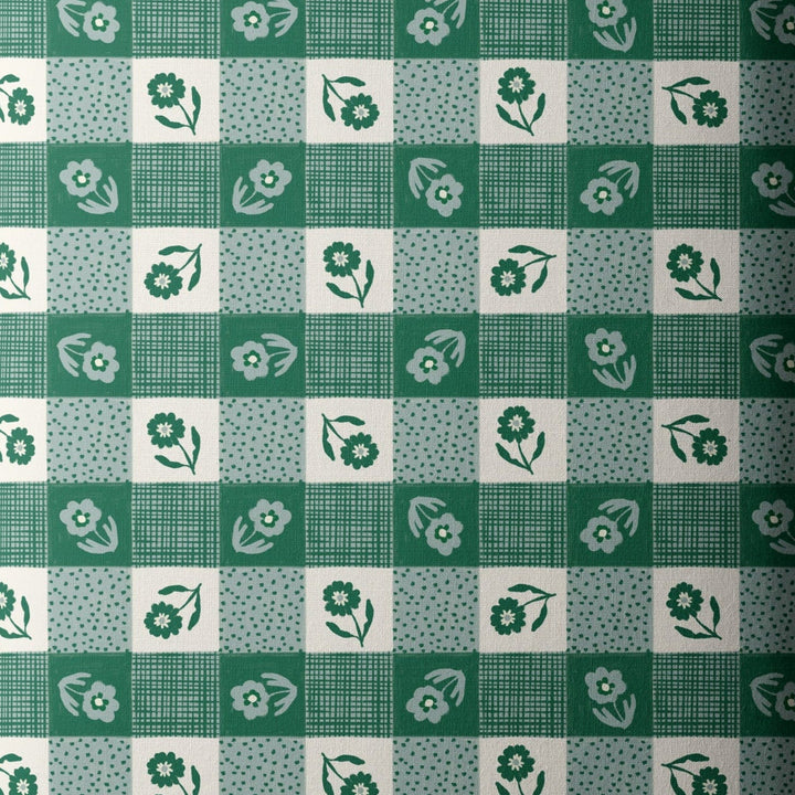 Default Gingham in Blue/Green - Happy Homestead
