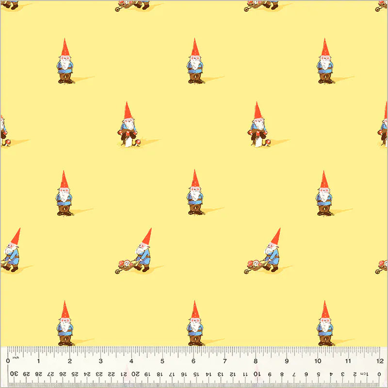 Default Gnomes in Yellow - Heather Ross Favorites