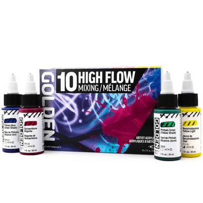 Default Golden High Flow Mixing Set - 10 pack