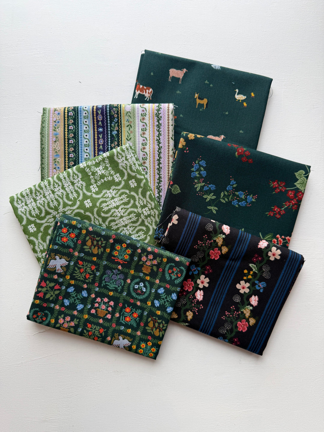 Default Green Gracie Bundle - 6 FQ - Rifle Paper Co.