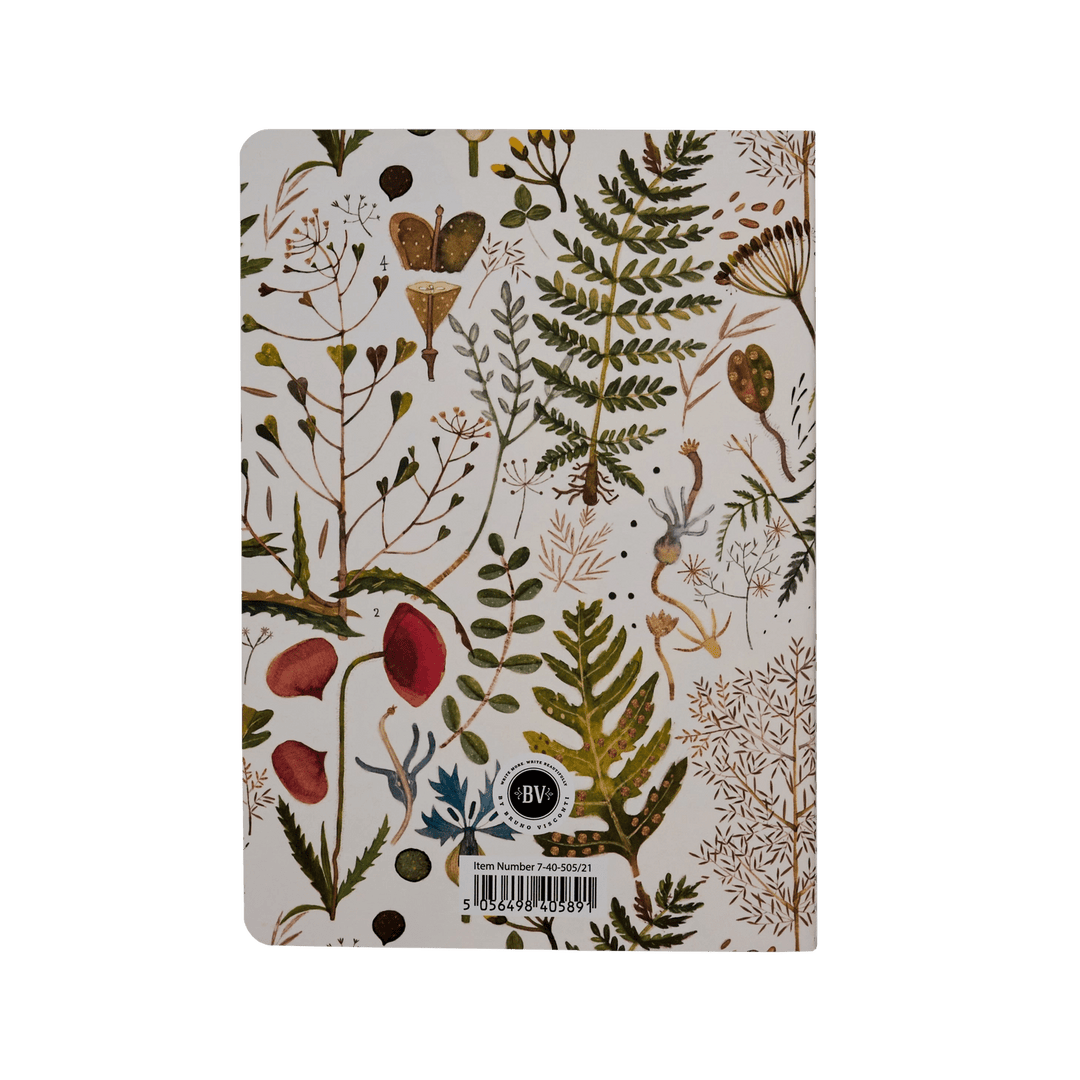 Default Greens & Flowers Notebook by Bruno Visconti