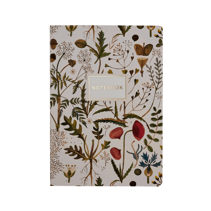 Default Greens & Flowers Notebook by Bruno Visconti