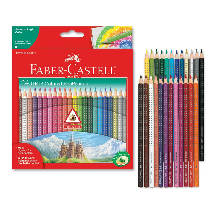 Default GRIP Colored EcoPencils - 24 Pack - Faber-Castell