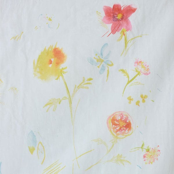 Default HANA NO TOKINIWA in A - nani IRO - Organic Double Gauze - 2026 - White