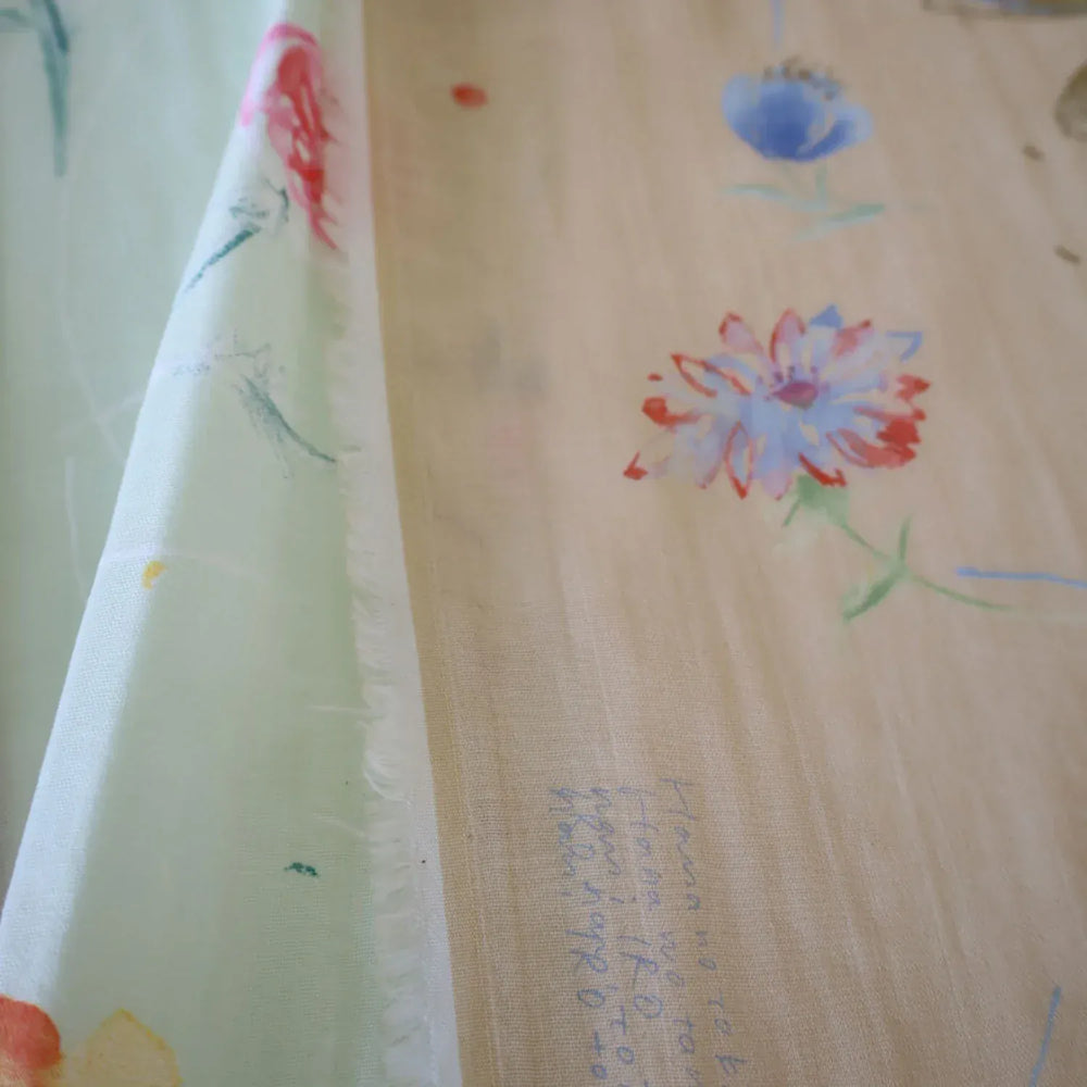 Default HANA NO TOKINIWA in C - nani IRO - Organic Double Gauze - 2026 - Peach