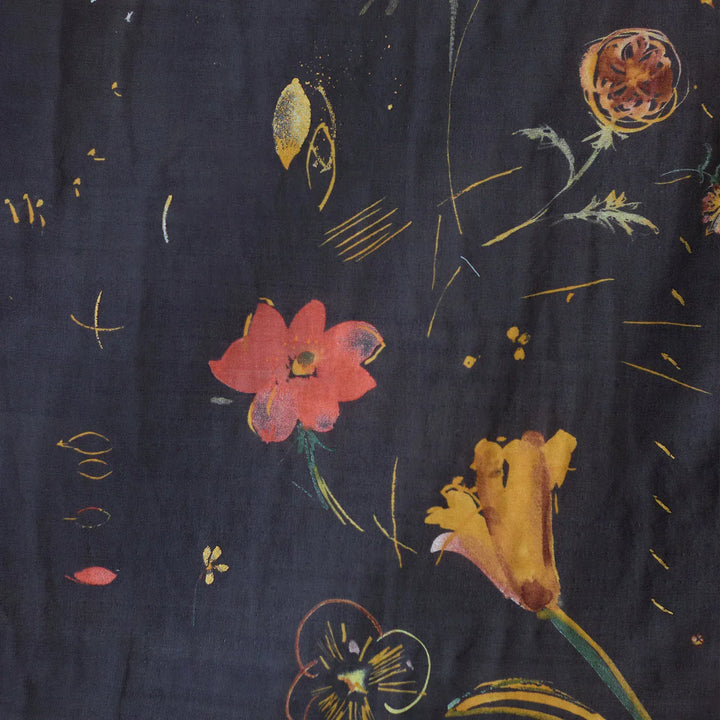 Default HANA NO TOKINIWA in D - nani IRO - Organic Double Gauze - 2026 - Darks