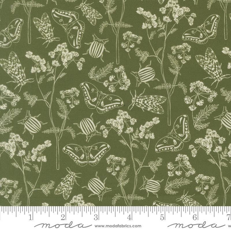 Default Herb Garden in Moss - Petalush - Kiley's Quilt Room