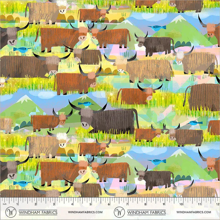Default Highland Cows in Grasslands - Animal Kingdom