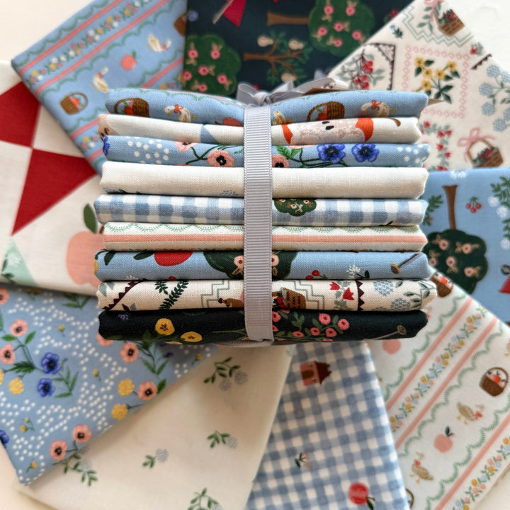 Default Home Sweet Home FQ Bundle in Blue - 9 FQ - Rifle Paper Co.