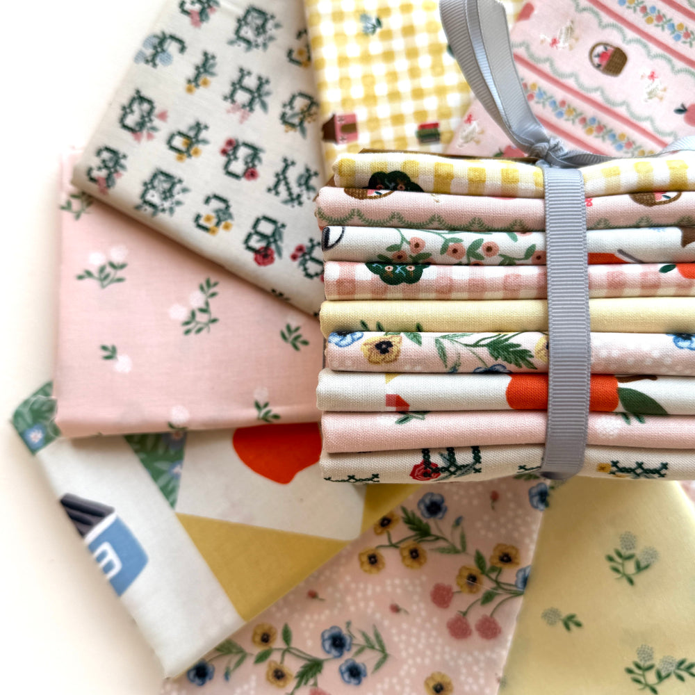 Default Home Sweet Home FQ Bundle in Pink - 9 FQ - Rifle Paper Co.