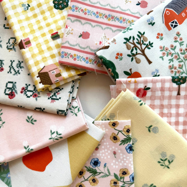 Default Home Sweet Home FQ Bundle in Pink - 9 FQ - Rifle Paper Co.
