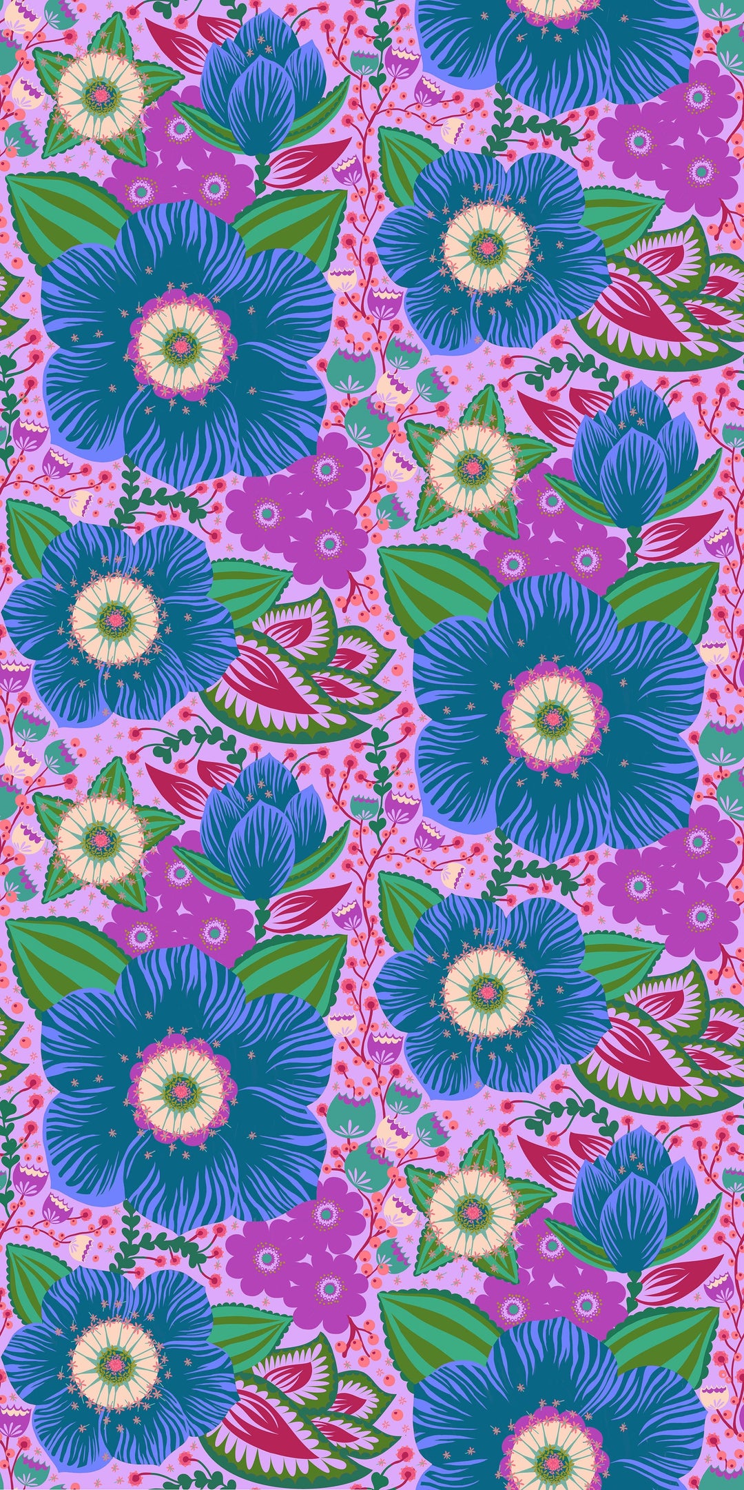 Default Honorable in Cobalt - Overdressed - Anna Maria Textiles