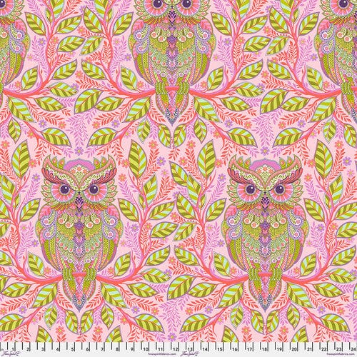 Default Hootie Patootie in Honey - Full Moon Forest II - Tula Pink