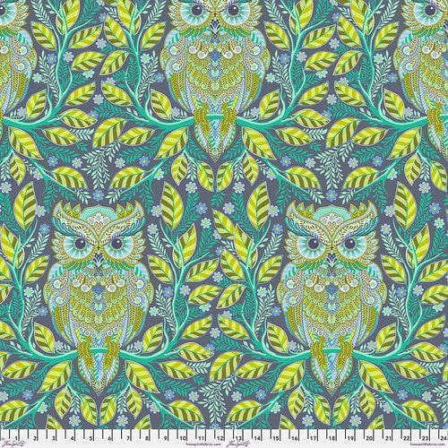 Default Hootie Patootie in Starlight - Full Moon Forest II - Tula Pink
