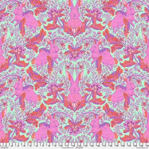 Default Hoppy Go Lucky in Blossom - Full Moon Forest II - Tula Pink