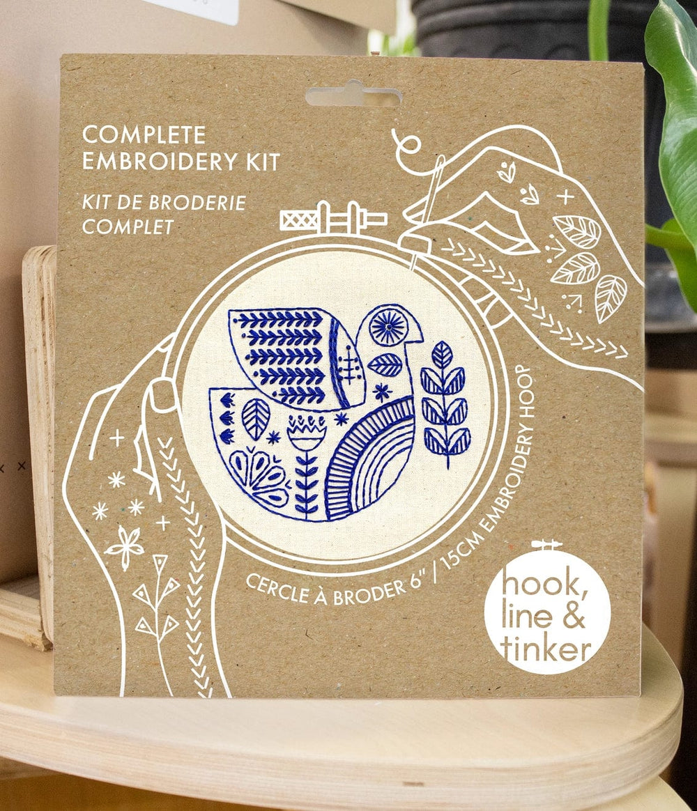 Default Hygge Dove - Hook, Line & Tinker Embroidery Kit
