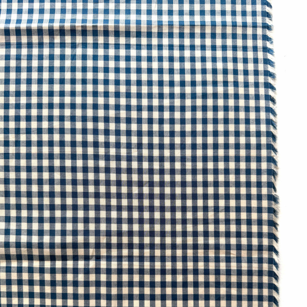 Default Indigo - Classic Gingham Lawn