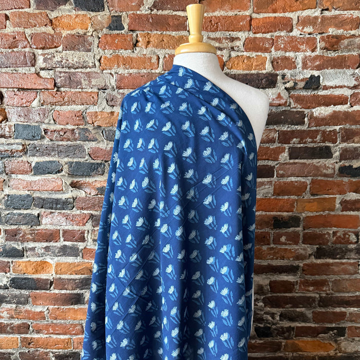 Default Indigo Spring - Indigo Dabu Blockprint from India