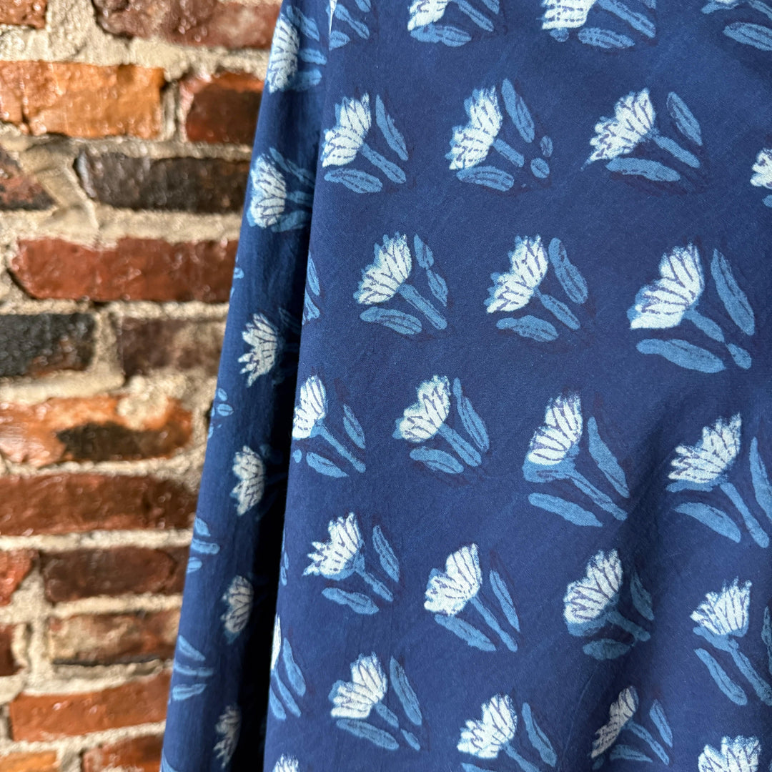 Default Indigo Spring - Indigo Dabu Blockprint from India