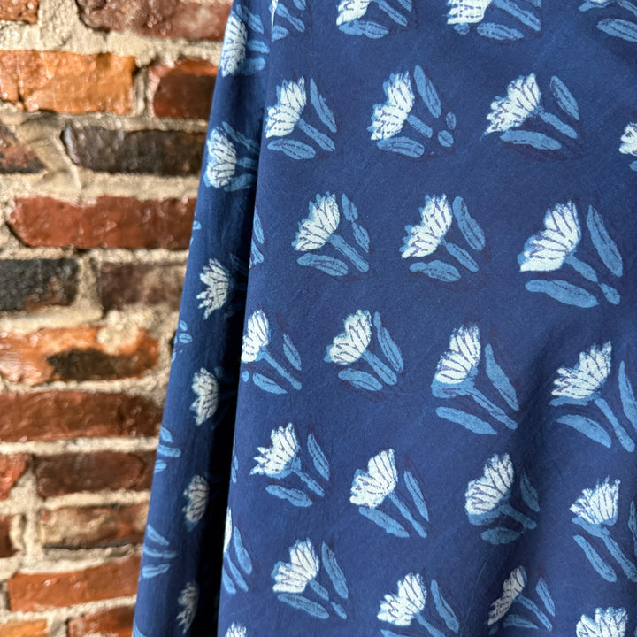 Default Indigo Spring - Indigo Dabu Blockprint from India