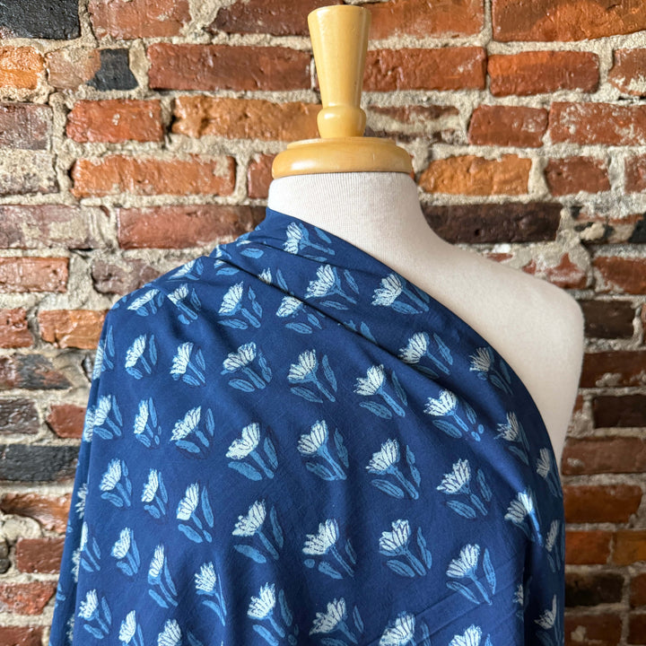 Default Indigo Spring - Indigo Dabu Blockprint from India