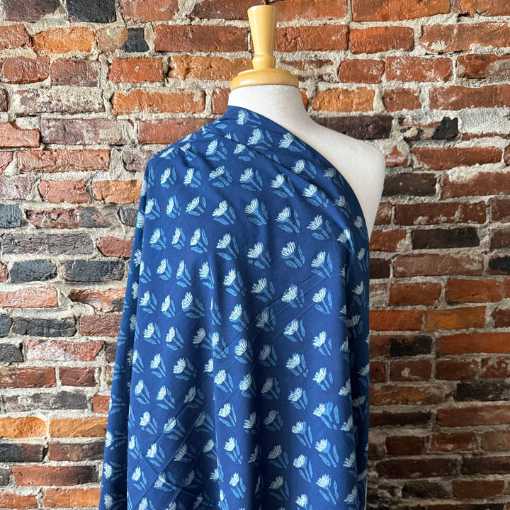Default Indigo Spring - Indigo Dabu Blockprint from India