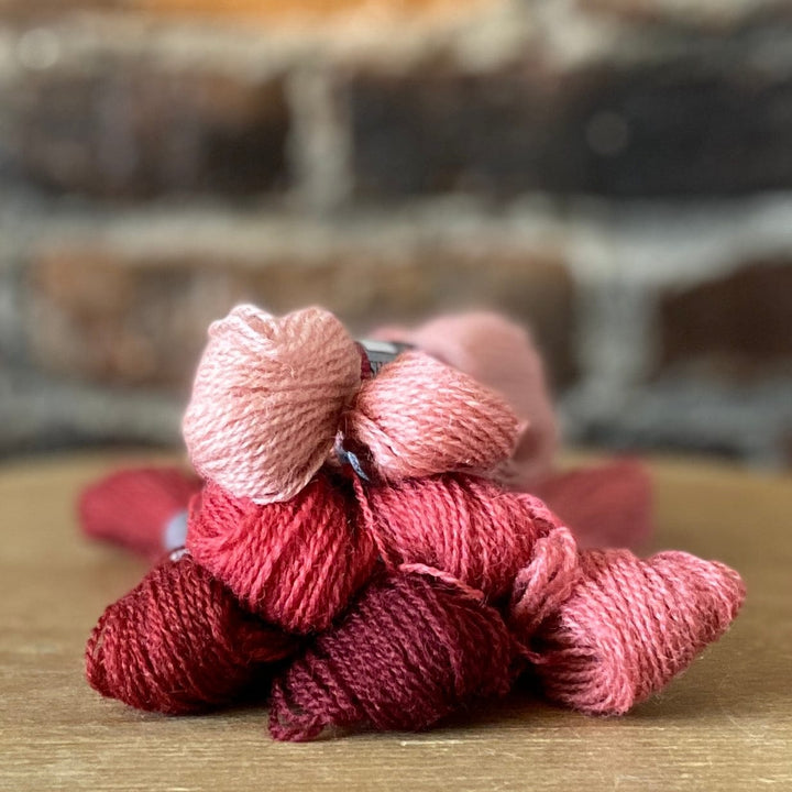 Individual Appleton Crewel Wool Skeins from the Bright Terra Cotta Colorway