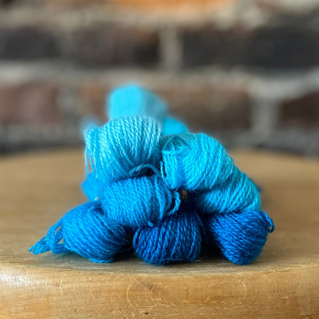 Individual Appletons Crewel Wool Skeins from the Kingfisher Colorway