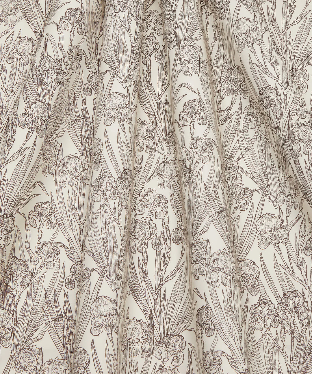 Default Infinite Iris in Black and White - Liberty Tana Lawn Yardage
