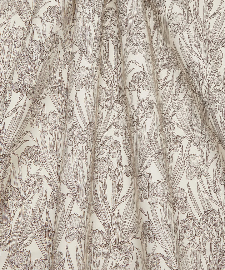Default Infinite Iris in Black and White - Liberty Tana Lawn Yardage