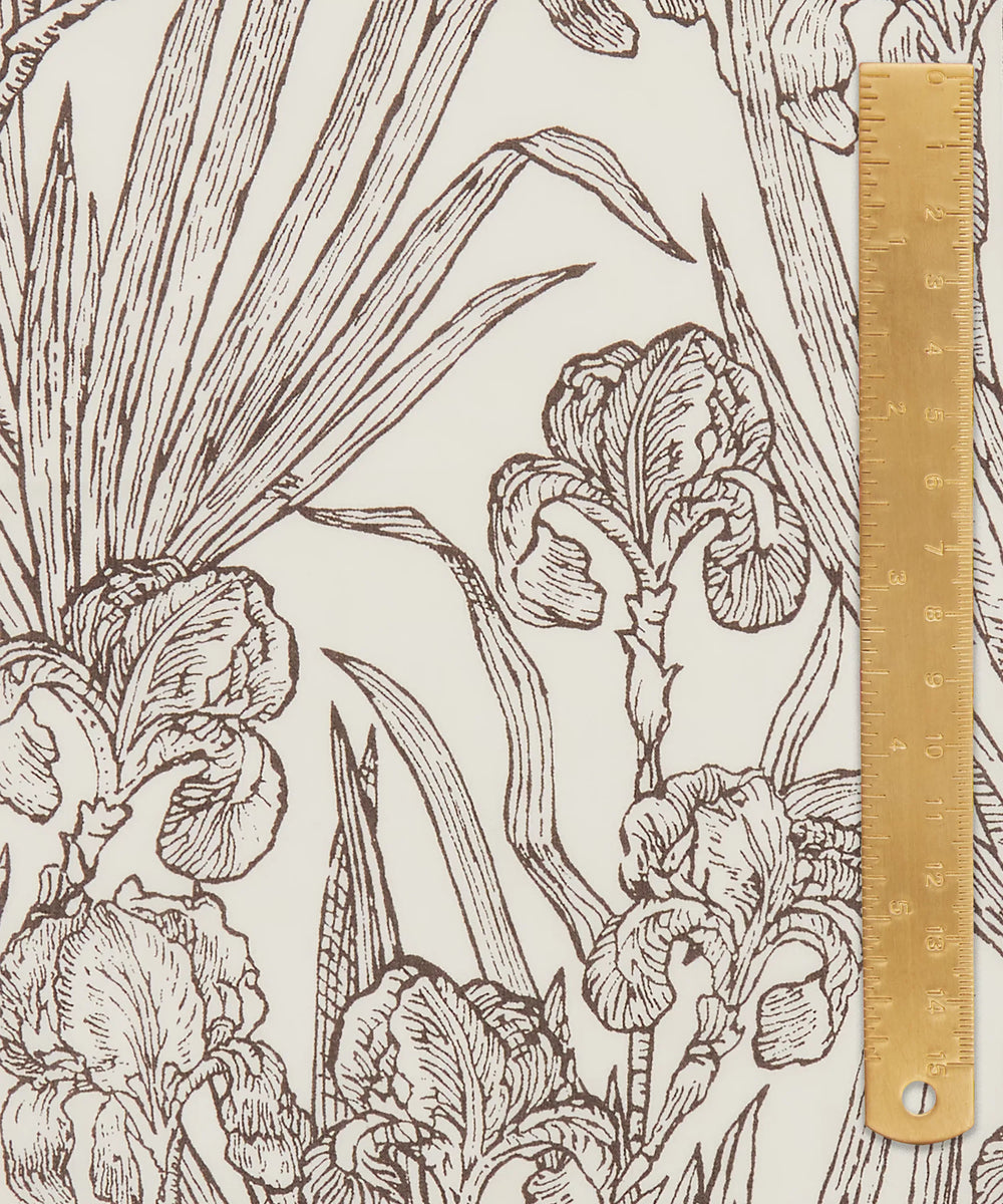 Default Infinite Iris in Black and White- Project Cut - Liberty Tana Lawn