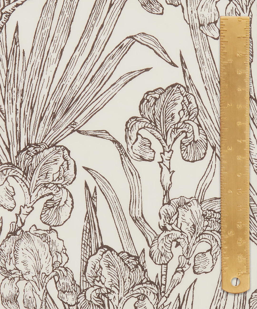 Default Infinite Iris in Black and White- Project Cut - Liberty Tana Lawn