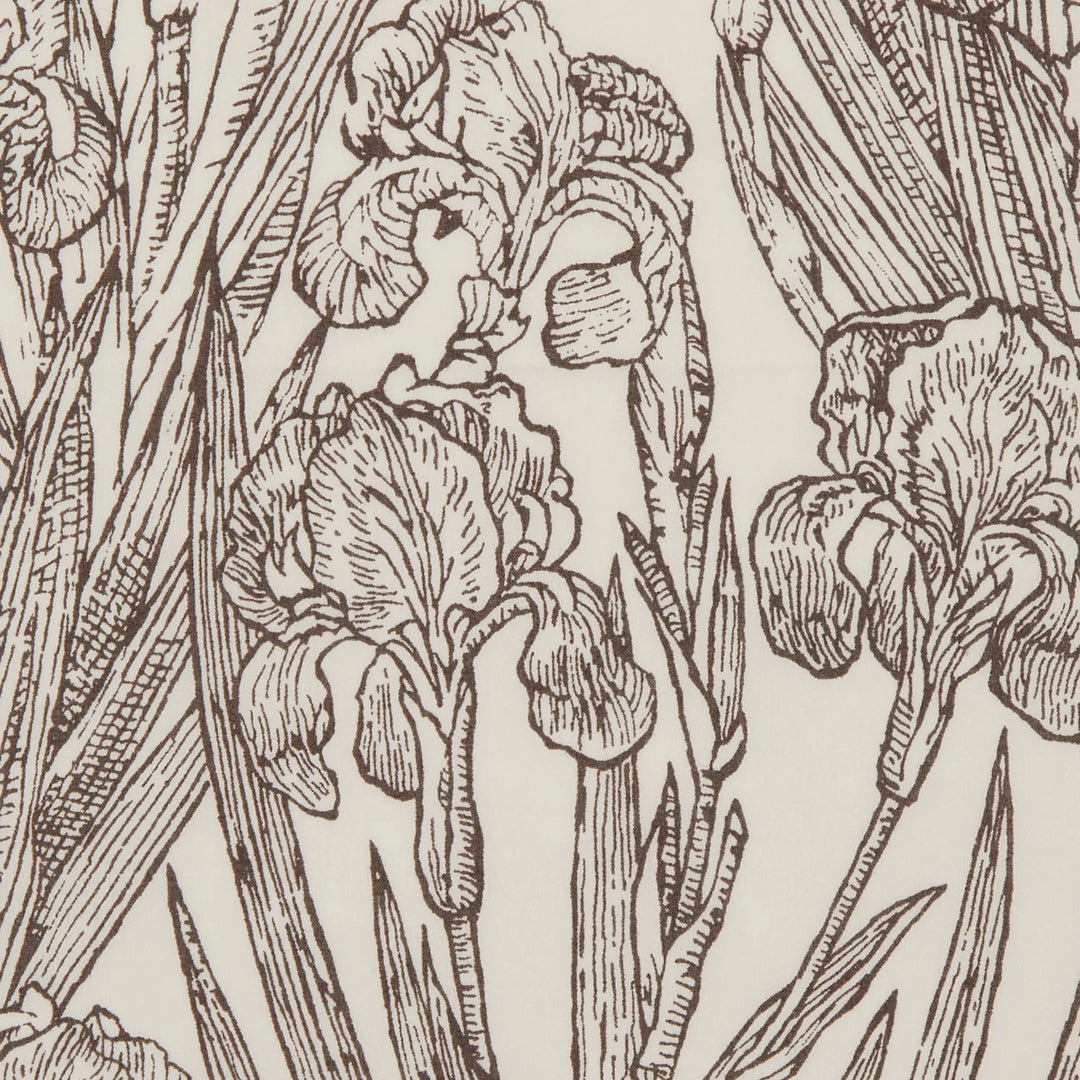 Default Infinite Iris in Black and White- Project Cut - Liberty Tana Lawn