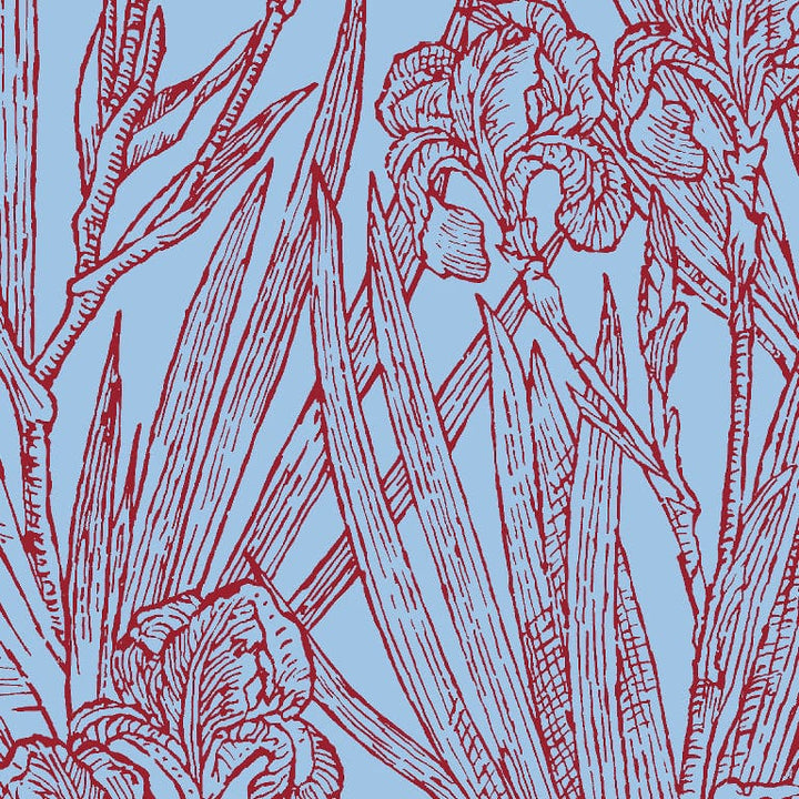 Default Infinite Iris in Blue - Liberty Tana Lawn Yardage