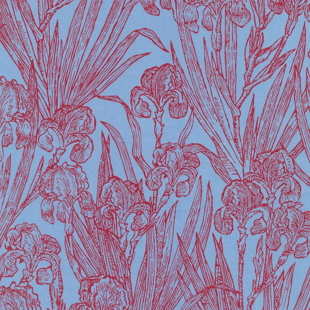 Default Infinite Iris in Blue - Liberty Tana Lawn Yardage