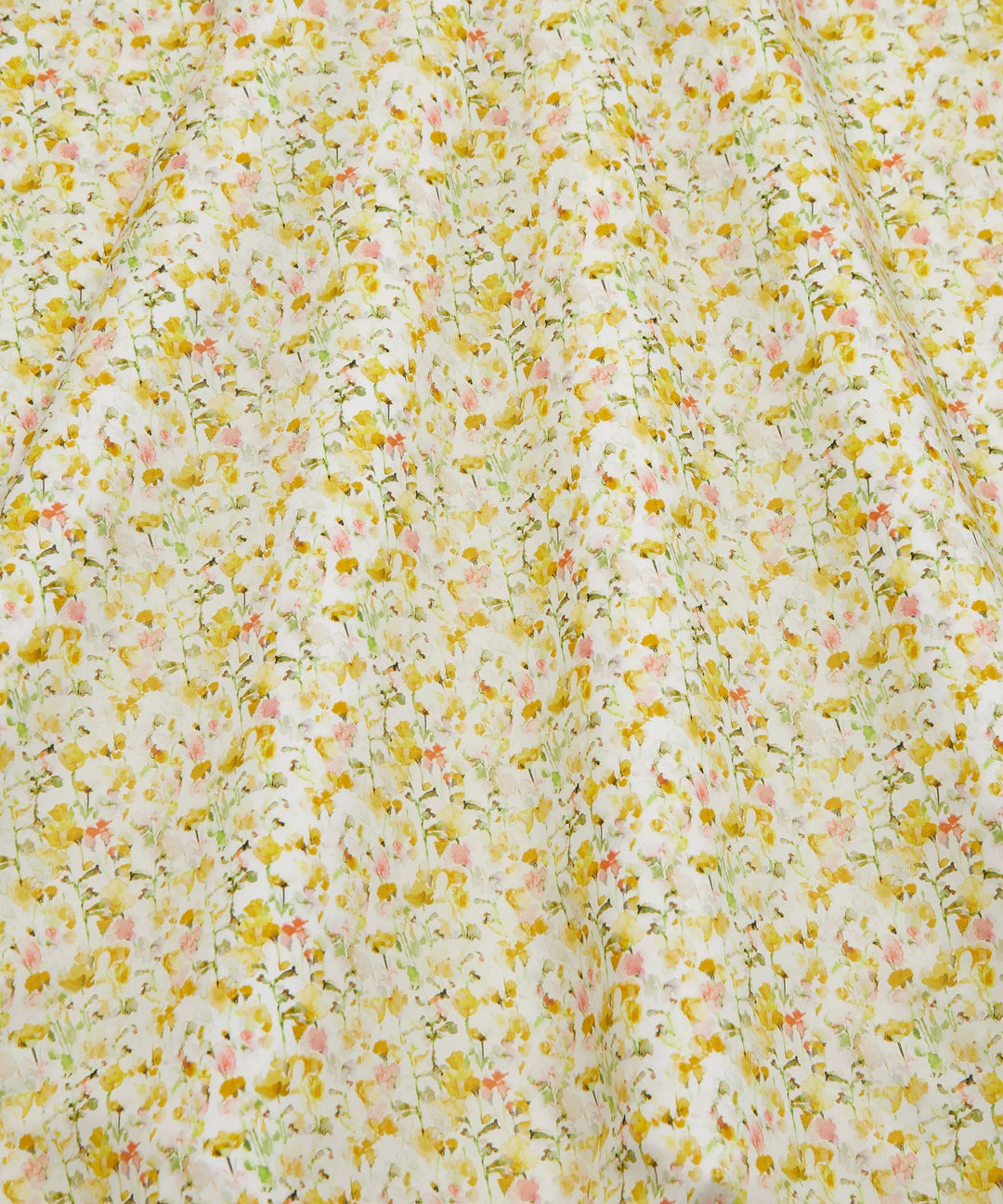 Default Inky Fields in Yellow - Liberty Tana Lawn Yardage