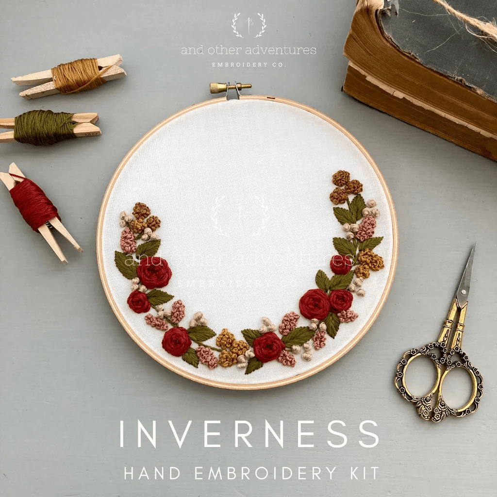 Inverness in Copper Embroidery Kit - And Other Adventures