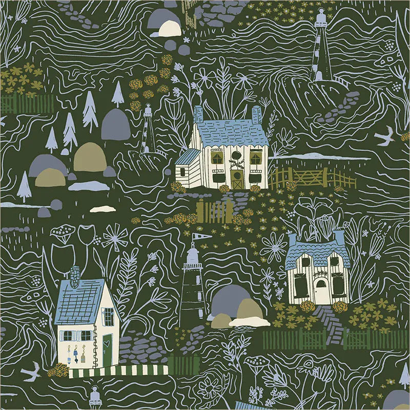 Default Inverness in Seaweed - Rocky Coast - Cassandra Zaniboni