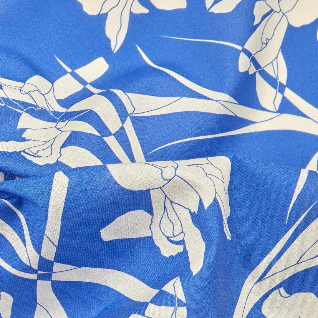 Default Iris Scatter in Blue - Liberty Tana Lawn Yardage