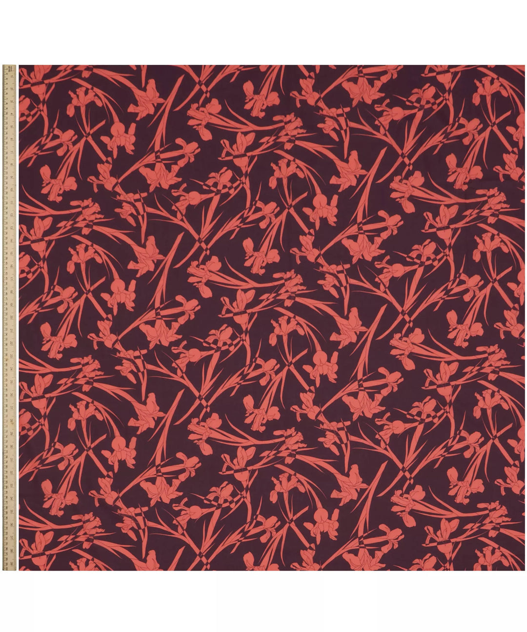 Default Iris Scatter in Red - Liberty Tana Lawn Yardage