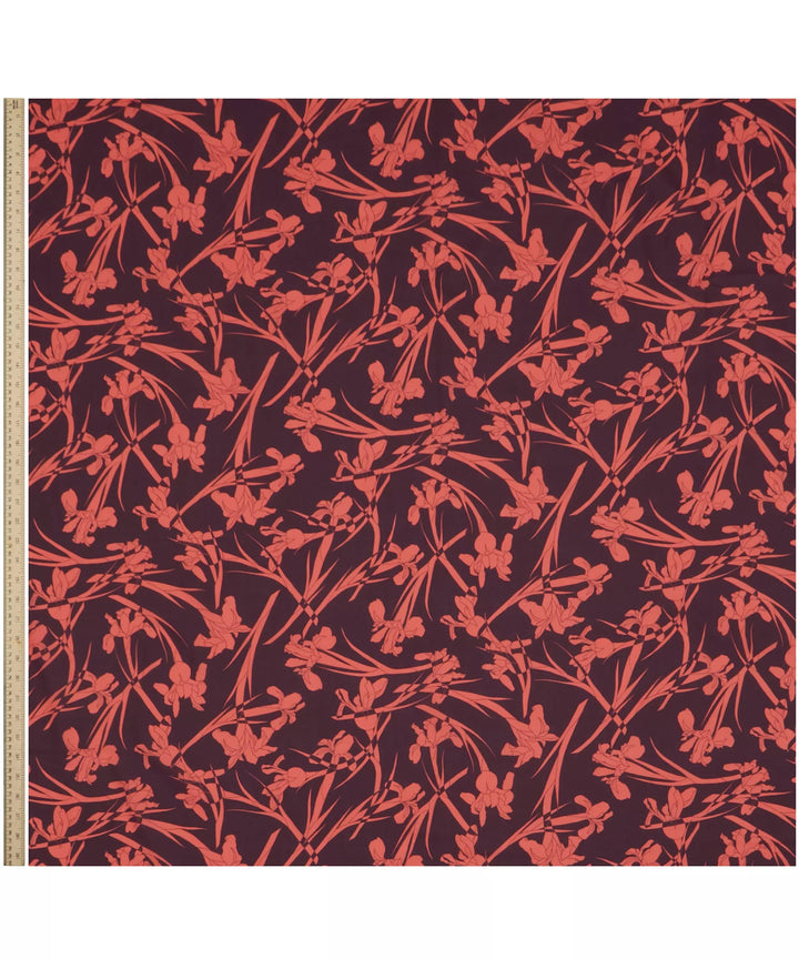 Default Iris Scatter in Red - Liberty Tana Lawn Yardage